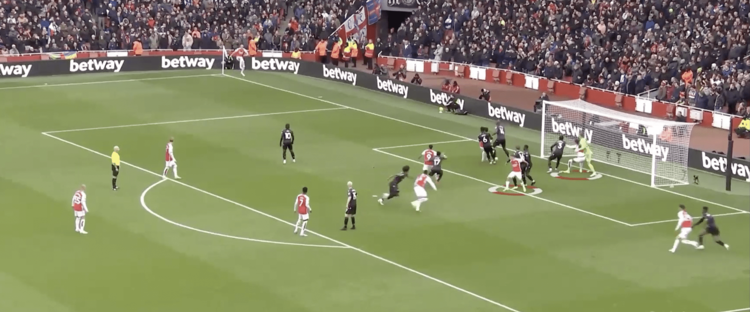 Arsenal corner blocking tactic analysis