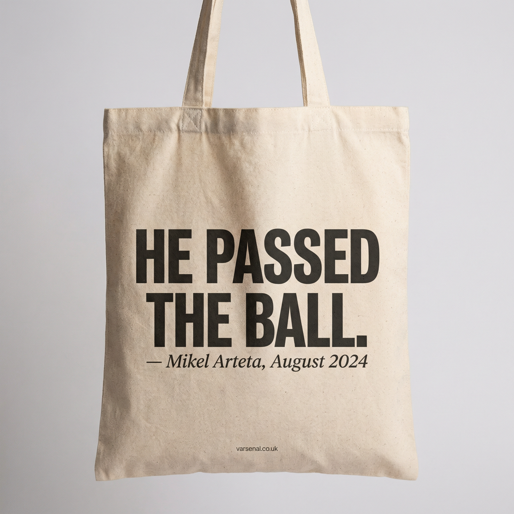 He Passed The Ball Tote Bag